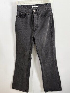 Pacsun Blackwash High-Waist Boot Cut Jeans | 23